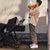 Leo Single to Double Pram | Black + Gold