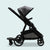 Leo Single to Double Pram | Grey + Black