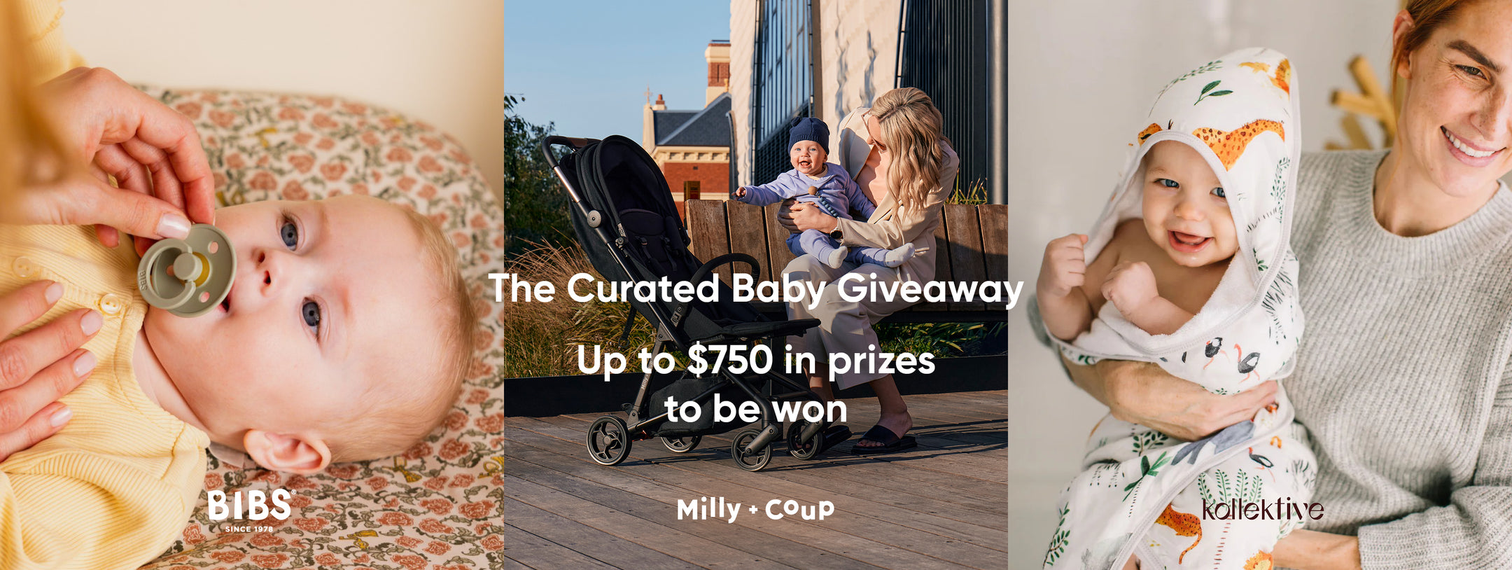 The Curated Baby Giveaway | Up to $750 in prizes to be won