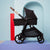 Leo Single to Double Pram | Grey