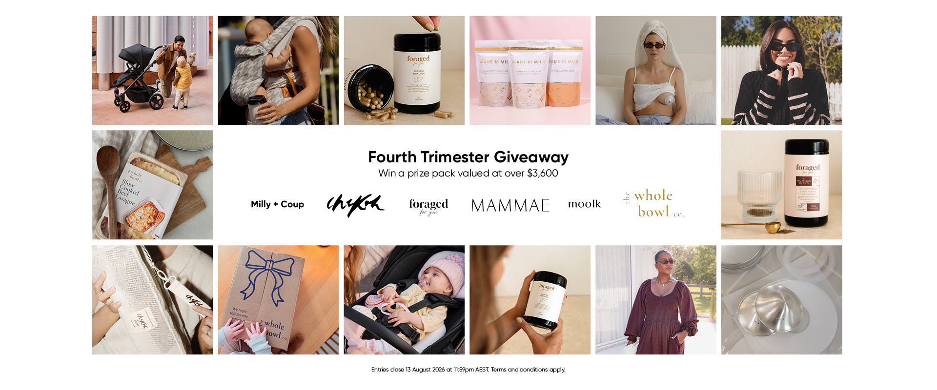 Fourth Trimester Giveaway | Win a prize pack valued at over $3,600