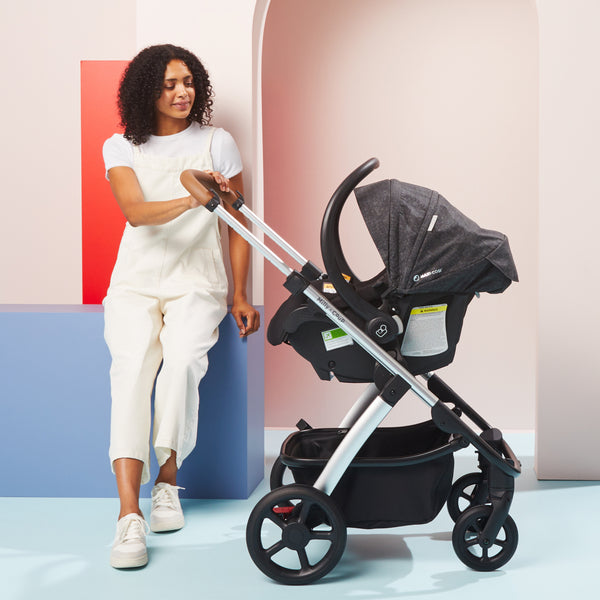 Capsules and car seats.